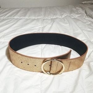 BCBG - NWOT Leather Shimmer Belt
